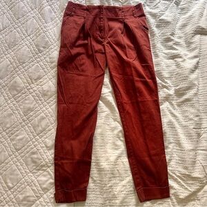 New Look Women’s Trousers in Deep Rust